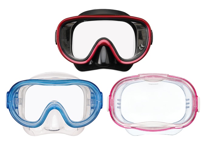 ReefTourerのシュノーケリング用のマスク（水中メガネ）